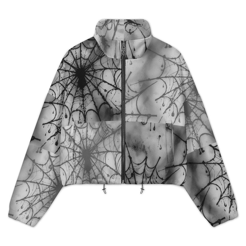 Design Women's Cropped Fleece Jacket