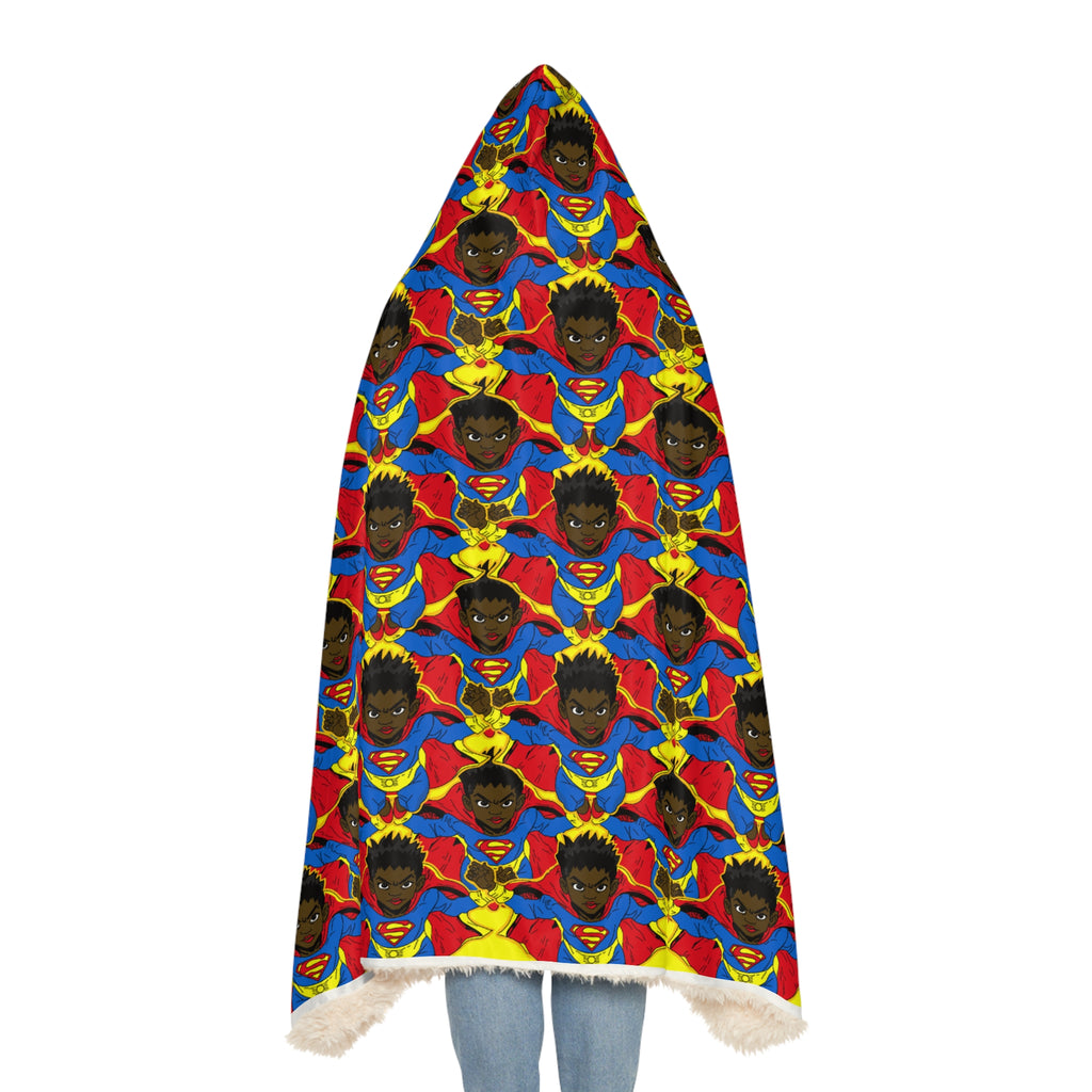 Colorful Superhero Snuggle Blanket - Cozy Couch Throw for Kids, Fun Gift for Birthdays, Play Dates, Movie Nights, and Warmer Days!