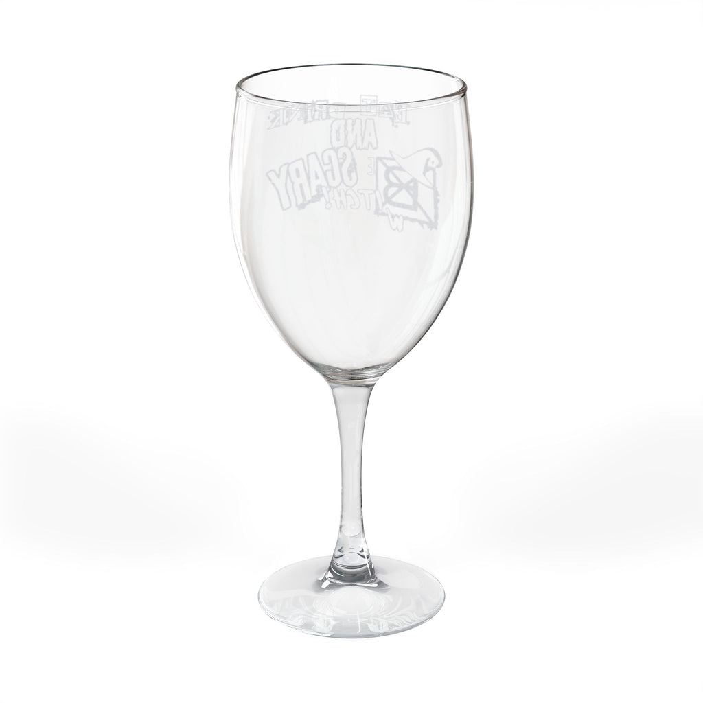 Engraved Wine Glass | Fun Gift for Wine Lovers, Personalized Drinkware, Party Accessory, Unique Engagement Present, Home Decor