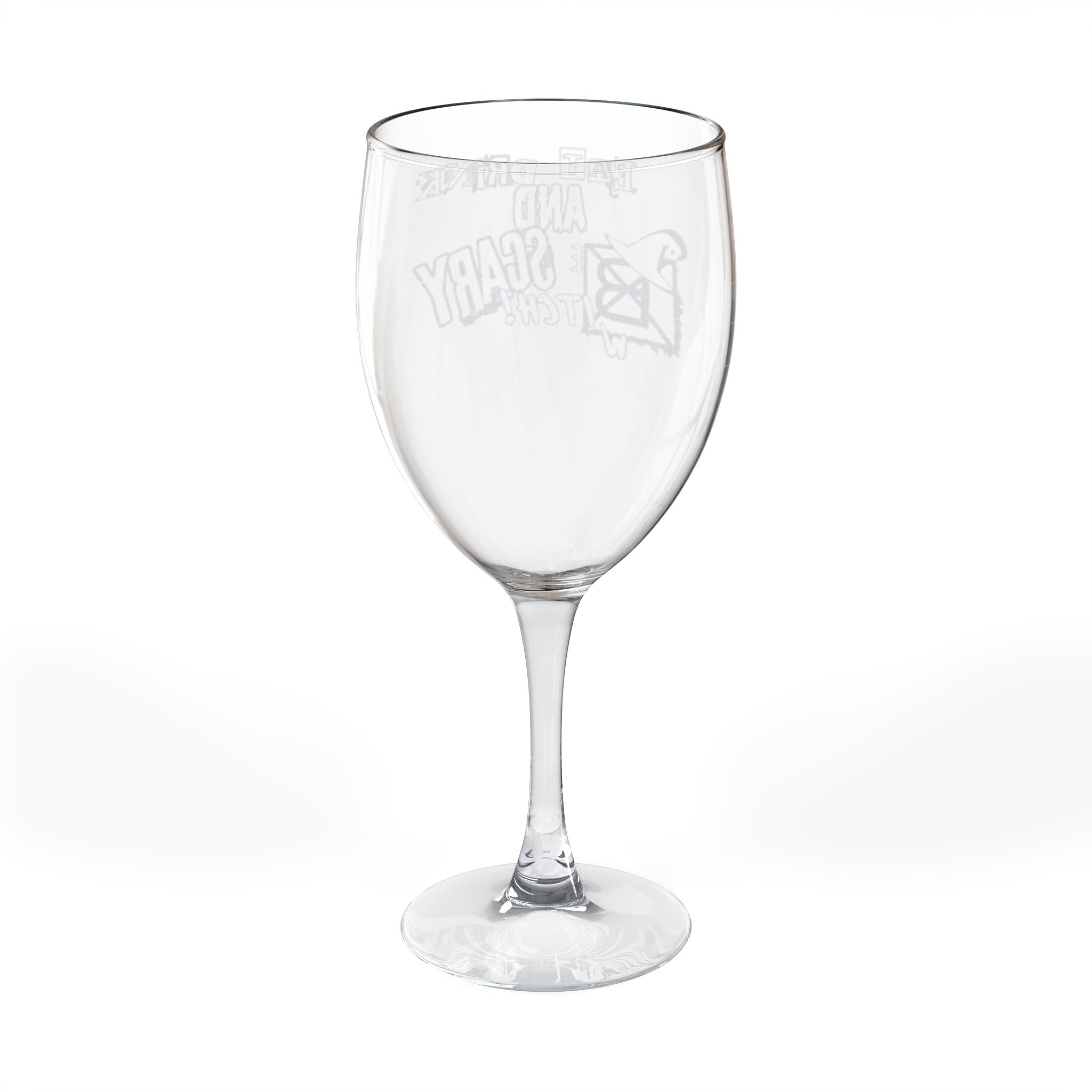 Engraved Wine Glass | Fun Gift for Wine Lovers, Personalized Drinkware, Party Accessory, Unique Engagement Present, Home Decor