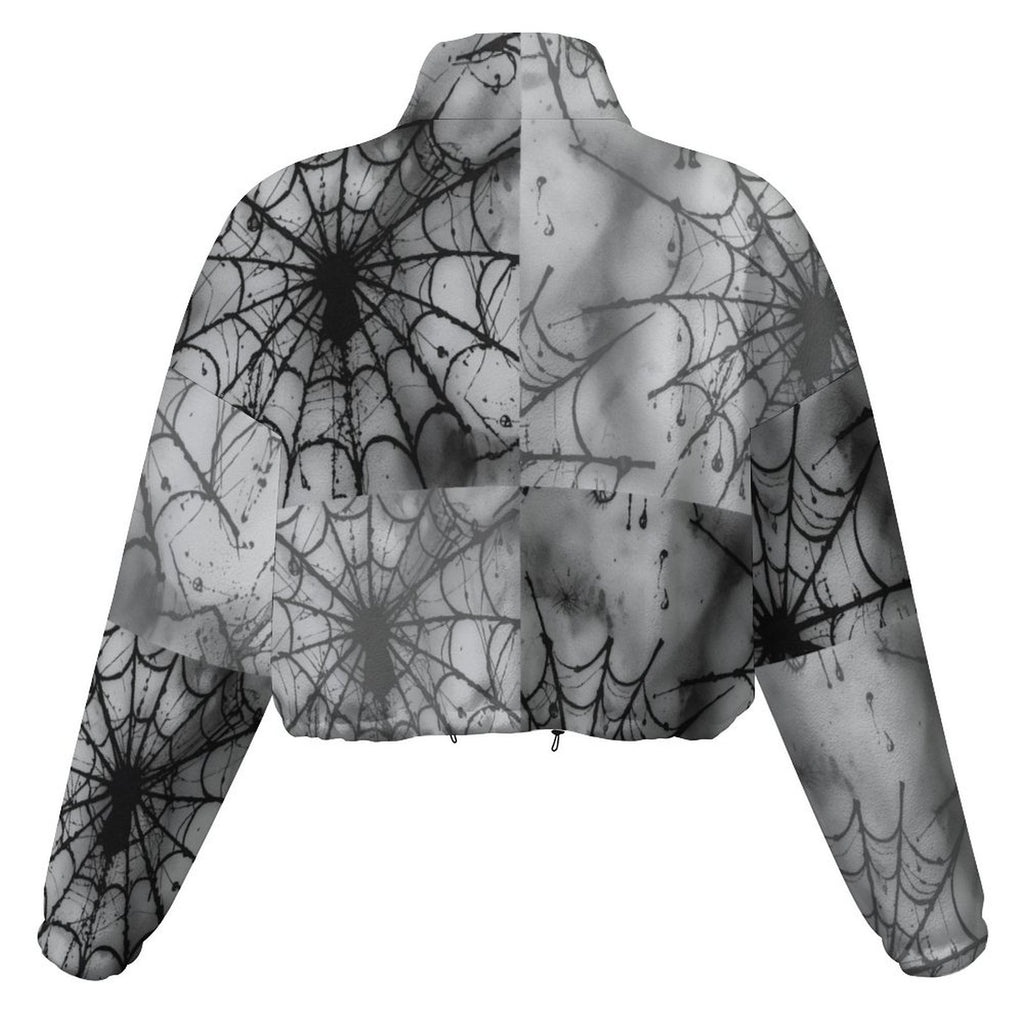 Design Women's Cropped Fleece Jacket