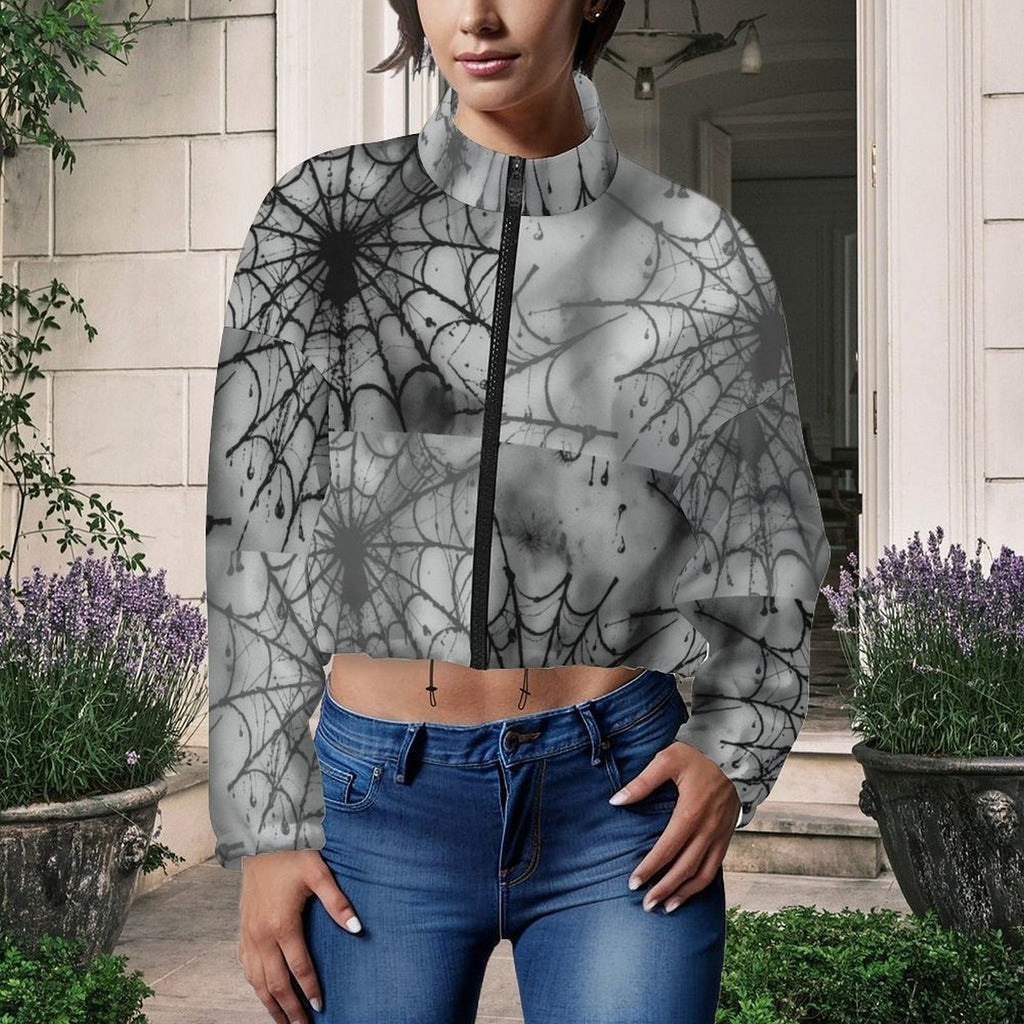 Design Women's Cropped Fleece Jacket