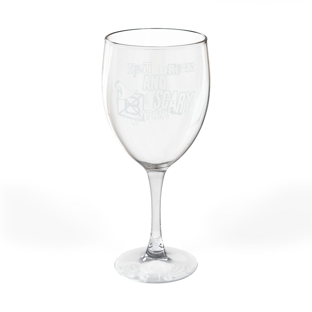 Engraved Wine Glass | Fun Gift for Wine Lovers, Personalized Drinkware, Party Accessory, Unique Engagement Present, Home Decor