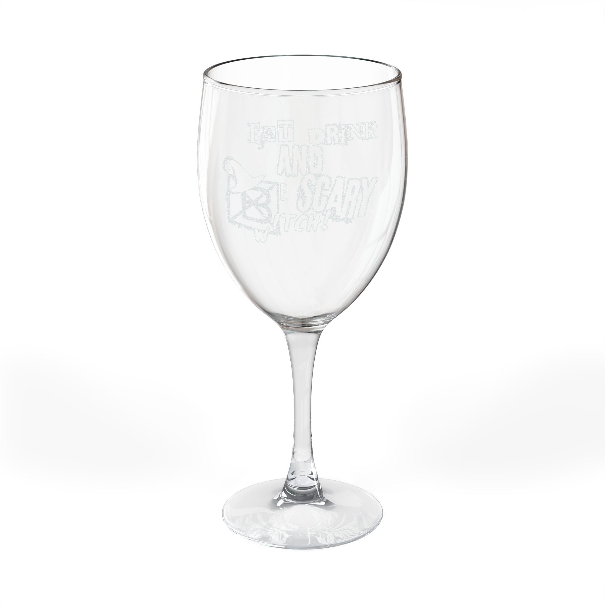 Engraved Wine Glass | Fun Gift for Wine Lovers, Personalized Drinkware, Party Accessory, Unique Engagement Present, Home Decor
