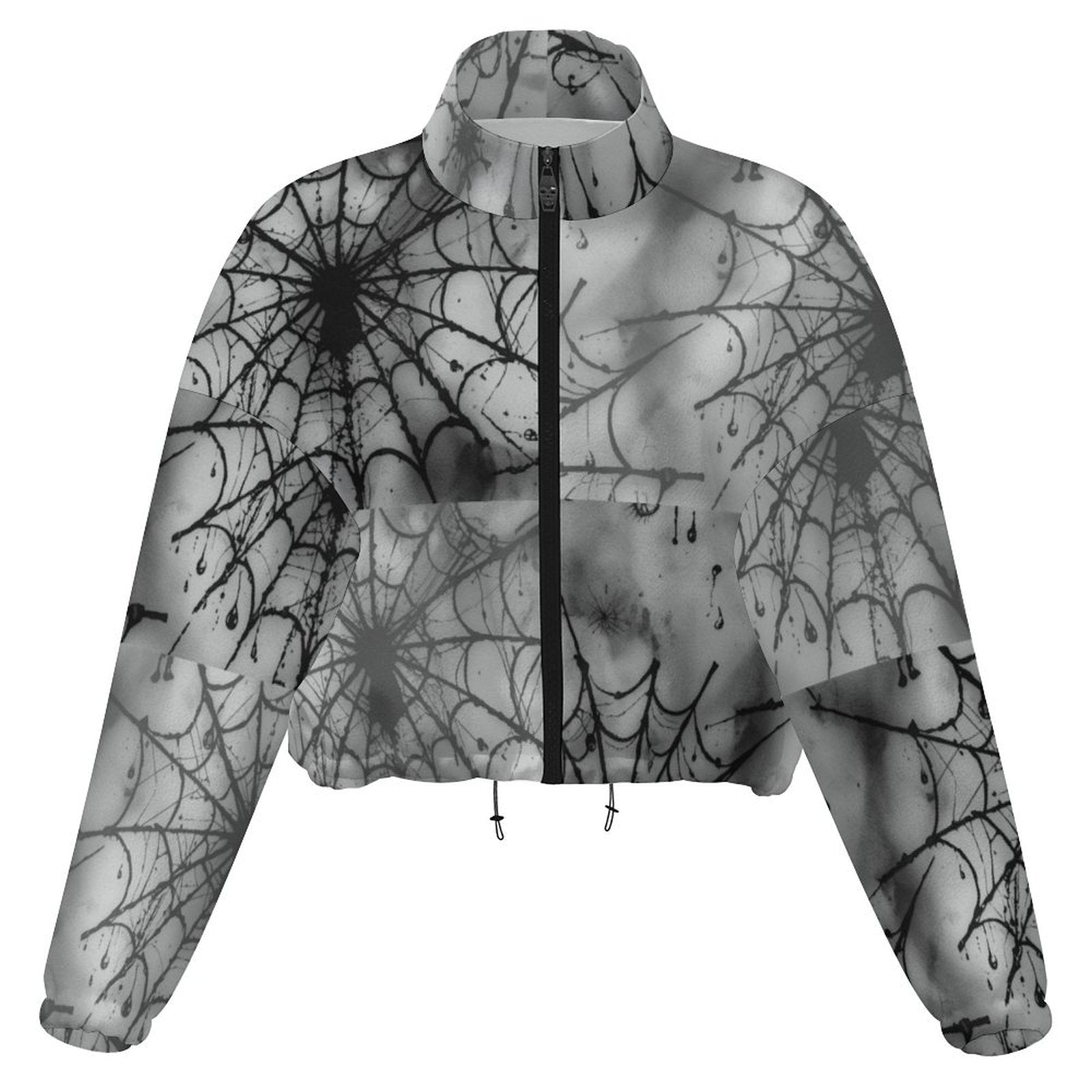 Design Women's Cropped Fleece Jacket