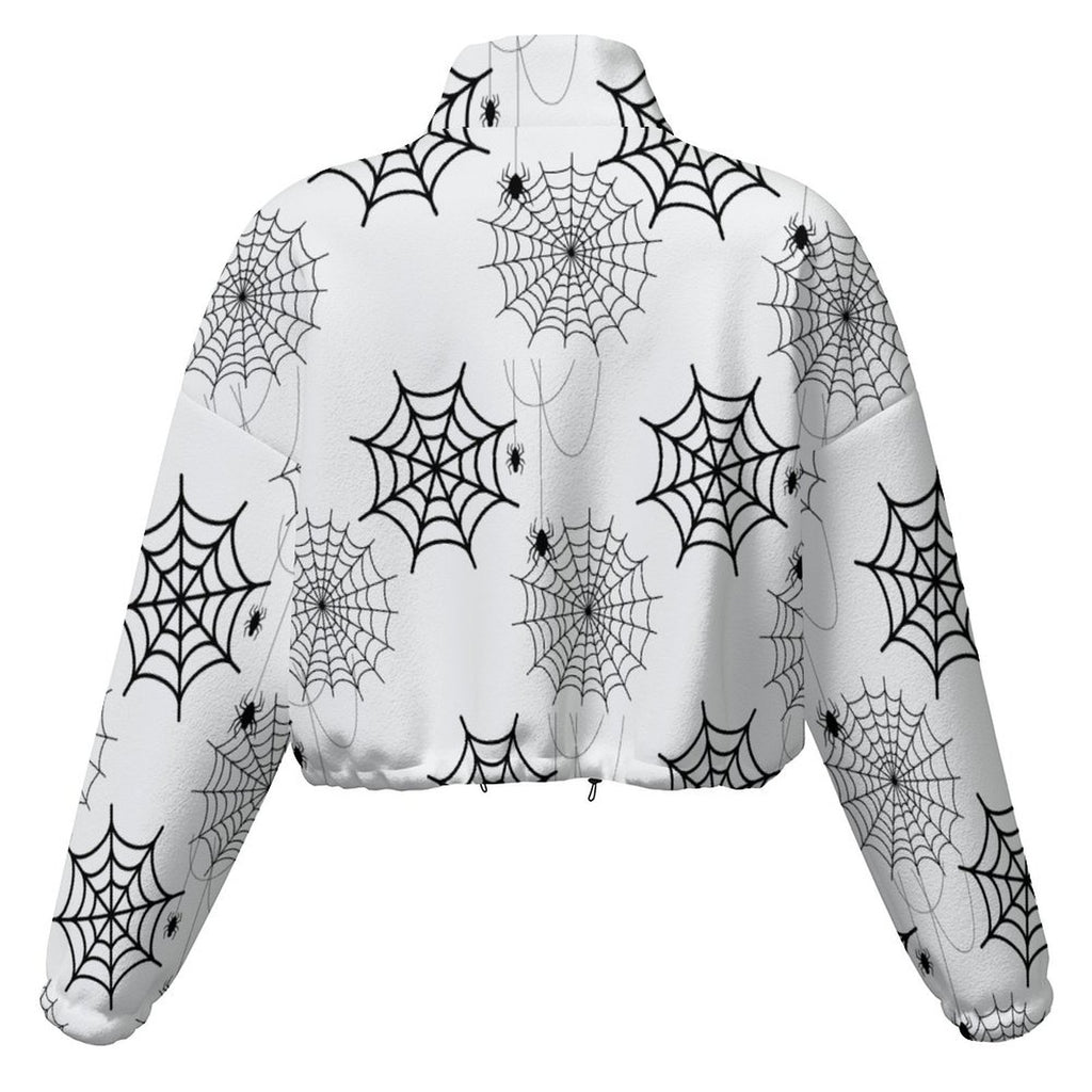 Design Women's Cropped Fleece Jacket