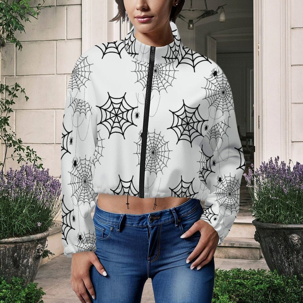 Design Women's Cropped Fleece Jacket