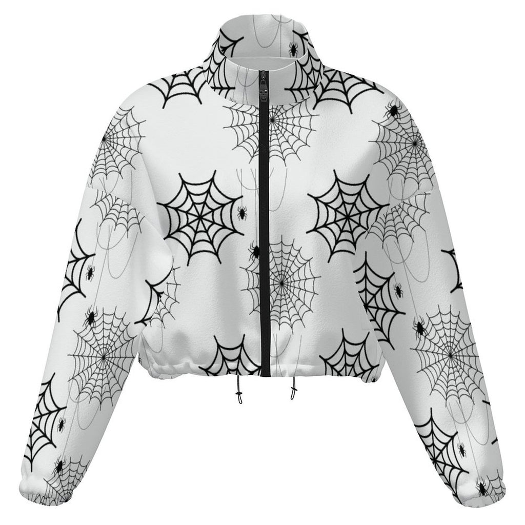 Design Women's Cropped Fleece Jacket