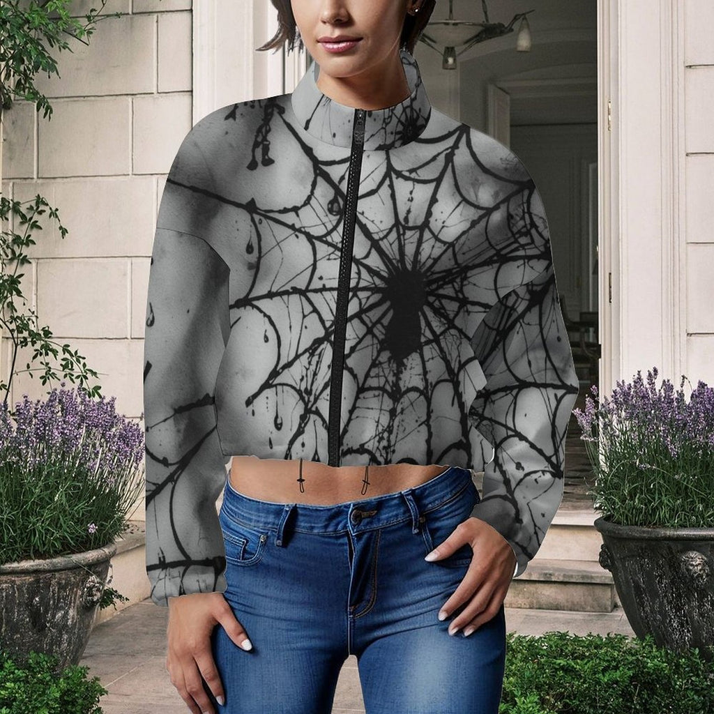 Design Women's Cropped Fleece Jacket